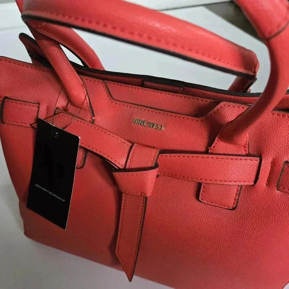NWT Nine West Gabriella Jet Set - Handbag - pepper red crossbody - Picture 2 of 14